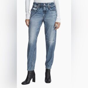 RAG & BONE Miramar Denim Print Joggers | Size XS